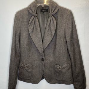*** Talbots Grey Retro Style Jacket *** 10